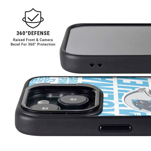 NFL Carolina Panthers - Blast iPhone 14 Kickstand Case